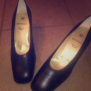 Bruno Magli classic black pumps